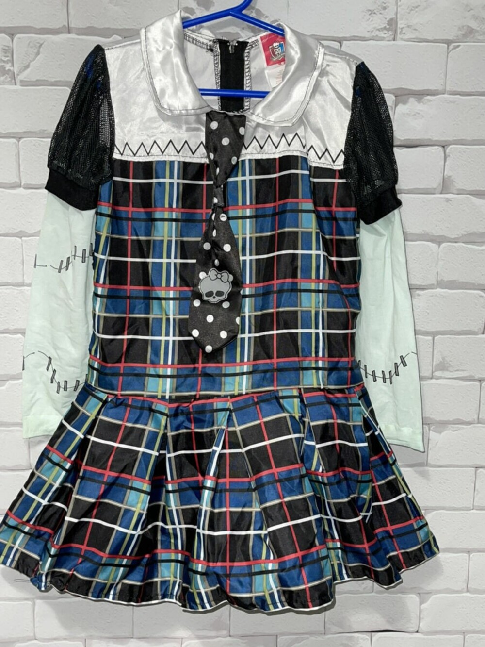 Monster High Dress Girls Medium Multi-Color Halloween Costume